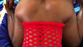 Hot Black Babe Gets Fucked Doggystyle in Quick Neighbor Encounter