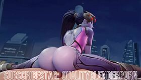 Mega Christmas SFM Blender porn comp with big ass creampies