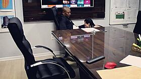 brazilian submissive gives blowjob to big interracial cock outdoors