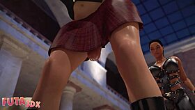 FUTA3DX FUTA BABES FUCK HARD IN MUSEUM