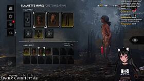 vtuber lewdneko gets spanked while playing dbd, what happens next?