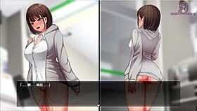 Night shift 4 girl goes to convenience store naked from waist down, gets super excited 😍