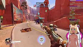 vtuber lewdneko spanked while playing overwatch part 2