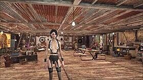 Chyler Leigh as top model in Fallout 4 fashion