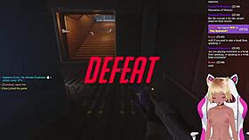 vtuber lewdneko spanked while playing overwatch part 2