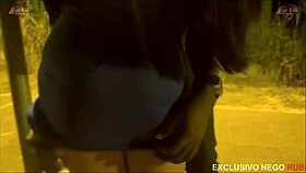 Paolla Hotwife Knows How to Fuck Big Cock Outdoors