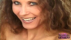 OMG, This Gorgeous Big Tit Brunette Is Baring It All On The Sofa During Her Hot Casting Interview! 😍