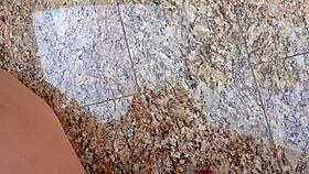 Brazilian Guy Jerks Huge Cock In Garage, Massive Cumshot Explosion!