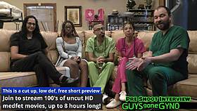 Angel Ramiraz Endures Humiliating Cum Extraction in Latex Gloves at the Hospital Clinic