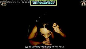 nadia shines at fantasyland promo with her homemade latina assplay and buttplug fun.