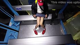 latina teen pulls out her dick on the cablebus, wanna see that outdoor exhibition?