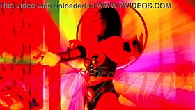 Hot malaysian ladyboy with tanned skin and tattoos loves sucking cock passionately.