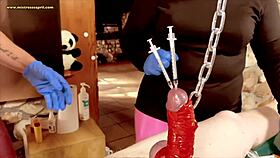 dominatrix mistress april treats ms kittens in the cock clinic