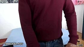 Sharon Lee and stepbro Dean Van Damme's naughty camera show fuck