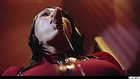 Resident Evil Babe Takes Double Penetration All the Way Through