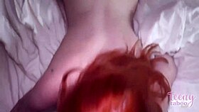 Affair With Babysitter Redhead Strawberry Fields Got Creampied By Seth Brogan