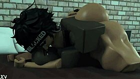 The femboy dodged debts. Then got caught and punished by bbc.