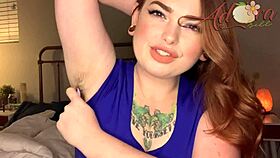 gf grows out her armpit hair