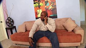 the housewife TAKES a MONSTER COCK hard and fast in her PUSSY