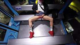 latina teen pulls out her dick on the cablebus, wanna see that outdoor exhibition?