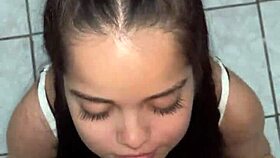 Wellington Prado's veiny monster cock sucked sloppily