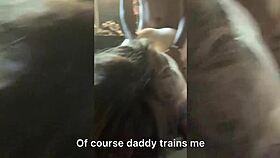 White Girl Gets Dominated By Black Master, Moaning Black Lives Matter During Deepthroat And Choking