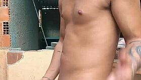 I Went To The Terrace To Cum In Your Mouth When I Asked You To Stick Out Your Tongue I Milked Your Face You're My Sub