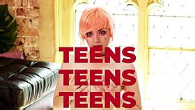 Real 18 Year Old Feels So Naughty Playing with Her Butt Plug