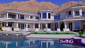 Mature Swingers Feel Nerve-Free As They Arrive At The Swing House