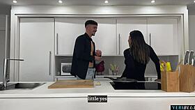 Big Ass Latina Milf Colombiana Fucked Hard by Boyfriend's Friend at Home