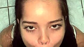 Wellington Prado's veiny monster cock sucked sloppily