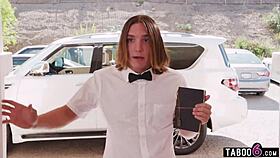 reverse gangbang of innocent bible guy visiting house full of milfs