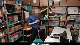 Asian Shoplifter Aurora Winters Seduces Officer With Small Ass For Bail - Liftersex!