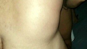 my slut next door and we had silent sex in the bedroom, karina bent over for doggystyle - lucas