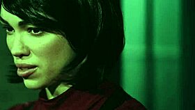 Resident Evil Babe Takes Double Penetration All the Way Through