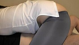 Japanese wife cheats, rides lover with tight kisses in homemade clip