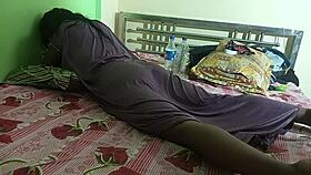 Black Aunty Moaning From Asshole Fuck