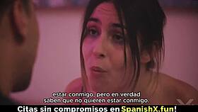 Brunette's hairy pussy looks so hot