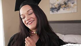 yo babe, got that grad gift creampie from step-dad next door