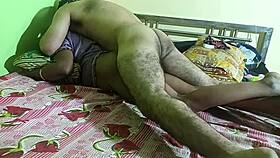 Black Aunty Moaning From Asshole Fuck