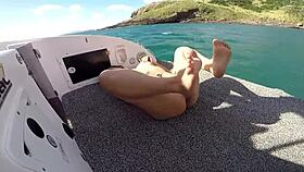 I get a blowjob before creampie in my tight pussy