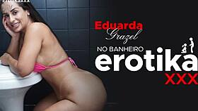 Eduarda Grazel in the erotic bathroom scene of Erotikaxxx - full scene