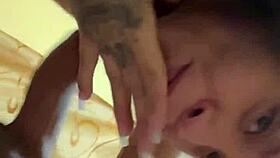 Pregnant Colombian Hooker Filled with Cum by Fan on Camera