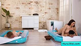 I Enjoy The Busty Masseur Natasha Nice Fucking Two Young Boys