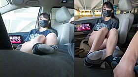 Big Tits Chinese Girl Sneaks Risky Fun in Dark Cinema