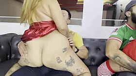 Hey, let's swap wives for a wild Christmas fling with my buddy!