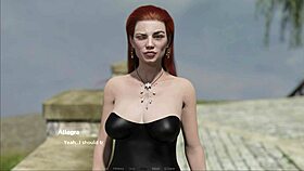 redhead enjoys after party games