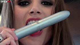 yo, check tori black teasing with vibrator in kitchen solo! 🔥