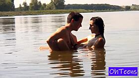 Big Tits Erika And Karol Outdoors