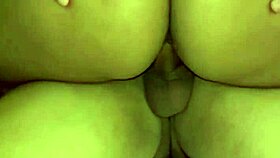 Old husband watches young guy fuck his wife